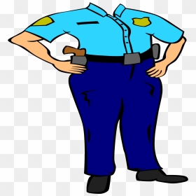 3c Police Clip Arts - Police Uniform Clipart, HD Png Download - police icon png