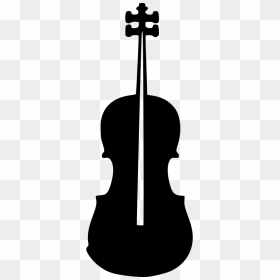 Violin Instrument Fiddle - Violin Silhouette, HD Png Download - fiddle png