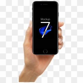 Iphone 6 Mockup Graphic Design - Iphone 8 Jet Black Mockup, HD Png Download - iphone 6 transparent png