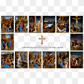 Transparent Catholic Cross Png - Last Supper Station Of The Cross, Png Download - catholic cross png