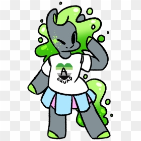 O Yea, Goober In Cute Clothes Fashion, Baby - Cartoon, HD Png Download - dripping slime png
