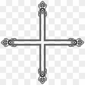 Jewellery,symbol,cross - Programmer Parience Meme, HD Png Download - catholic cross png