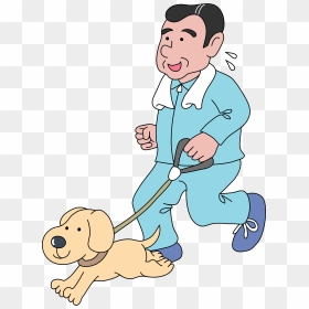 Jogging With Dog Clipart, HD Png Download - jogging png