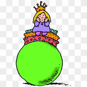 The And Pea Fairy - Princess And The Pea Clipart, HD Png Download - pea png