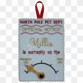 North Pole Pet Notice With Movable Pointer - Paper, HD Png Download - north pole png