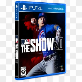 Mlb The Show 20 Standard Edition Pack Shot Left Angle - Mlb The Show 2020 Ps4, HD Png Download - mlb png