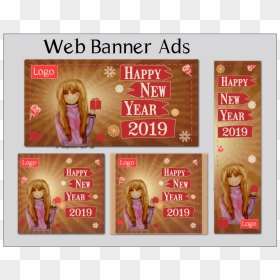 Artboard 3 - Flyer, HD Png Download - happy new year banner png
