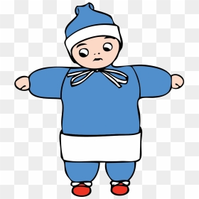 Snow Child Clip Art At Clker - Child Clip Art, HD Png Download - snow clipart png