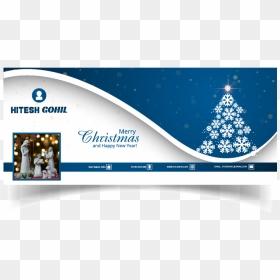 Banner Christmas Illustraor Banner Design - Design Facebook Banner Template, HD Png Download - happy new year banner png