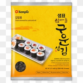 Gimbap, HD Png Download - sushi roll png