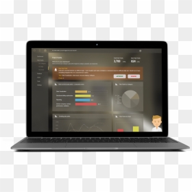 Transparent Laptop Mockup Png - Netbook, Png Download - laptop mockup png