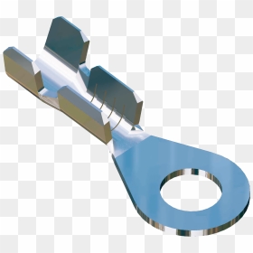 Ring Terminal Hole Ø2 - Hole Terminal, HD Png Download - bullet hole metal png