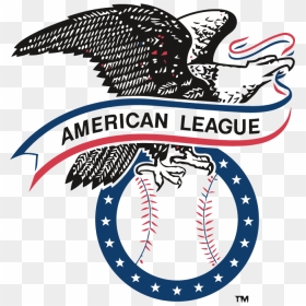 American-league - Logo American League National League, HD Png Download - mlb png