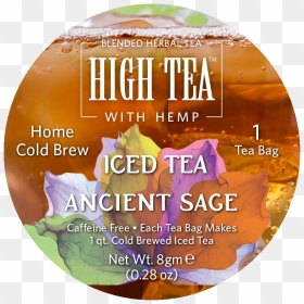 Ht 8gm Icedtea Round Ancientsage, HD Png Download - iced tea png