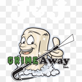 Transparent Pressure Washing Clipart Free - Cartoon, HD Png Download - grime png