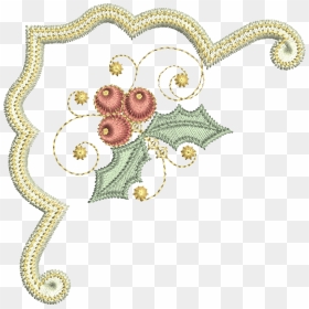 Napkin Embroidery Design , Png Download - Embroidery, Transparent Png - embroidery designs png