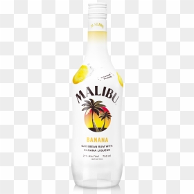 Malibu Strawberry Bottle, HD Png Download - tropical drink png