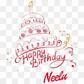 Free Png Download Neelu Happy Birthday Name Png Png - Happy Birthday Anjali Cake, Transparent Png - happy birthday name png