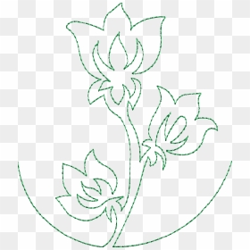 Transparent Embroidery Designs Png - Printable Floral Embroidery Patterns, Png Download - embroidery designs png
