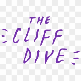 Cliff Diver Png - Calligraphy, Transparent Png - diver png