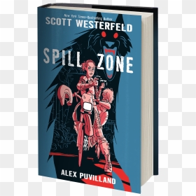 Spill Zone By Scott Westerfield, Hd Png Download - Spill Zone Graphic Novel, Transparent Png - destroyed city png