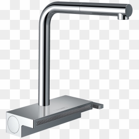 Single Lever Kitchen Mixer - Aquno Select M81 With L Shaped Spout, HD Png Download - classy model png