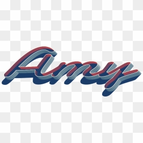 Amy Happy Birthday Name Png - Graphic Design, Transparent Png - happy birthday name png