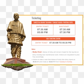 518 5188784 Transparent Swagat Png Statue Of Unity Ticket Price 