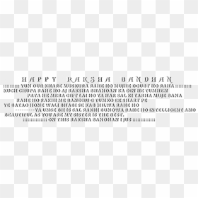 Document, HD Png Download - happy raksha bandhan png