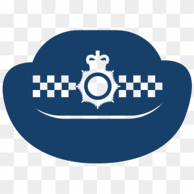 Female Police Hat Icon - Clip Art, HD Png Download - vhv