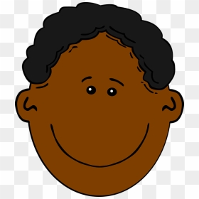 Boy Happy Afro Free Vector Graphic On - Black Boy Smiley Face, HD Png Download - black kid png