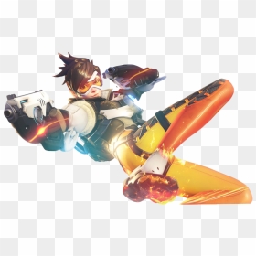 Overwatch Character Png Clipart - Tracer Overwatch, Transparent Png - overwatch character png