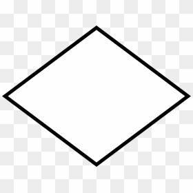 Diamond Shape Print Out Png Image With No - Flowchart Decision Shape Png, Transparent Png - flow png