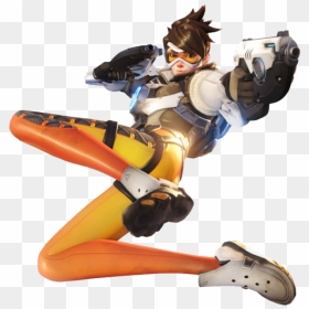 Overwatch Character Png Image File - Overwatch Characters Png Tracer, Transparent Png - overwatch character png