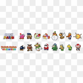 Paper Mario, HD Png Download - nintendo characters png