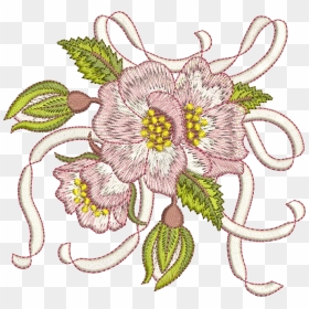 Clip Design Embroidery - Embroidery, HD Png Download - embroidery designs png