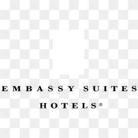 Embassy Suites Hotels Logo Black And White - Darkness, HD Png Download - embassy suites logo png
