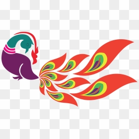 Art Graphic Design Indian, HD Png Download - peacock png hd