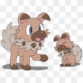 Transparent Rockruff Png - Cartoon, Png Download - rockruff png