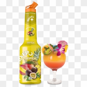 Puree For Drinks - Liquore Passion Fruit E Mango, HD Png Download - tropical drink png