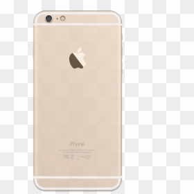 Iphone 6 Plus Gold Transparent & Png Clipart Free Download - Iphone, Png Download - iphone 6 transparent png