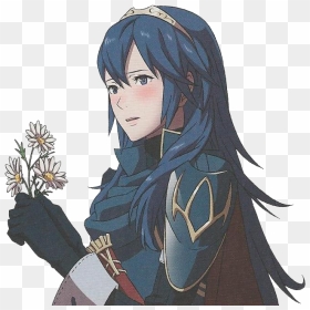 Png-lucina With Flowers // Fire Emblem Awakening - Lucina From Fire Emblem Awakening, Transparent Png - lucina png