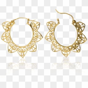 Dionne Gold Hoop Earrings , Png Download - Indian Style Hoop Earrings, Transparent Png - hoop earrings png