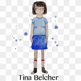 Bob"s Burgers Tina Tina Belcher Belcher Fanart Art - Tina Belcher Fan Art, HD Png Download - bob's burgers png