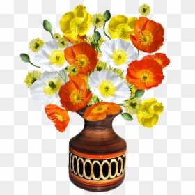 Vas Bunga Png, Transparent Png - flower vase with flowers photography png