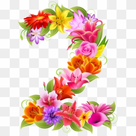 D A E - Clipart Flower Number 2, HD Png Download - swagat png
