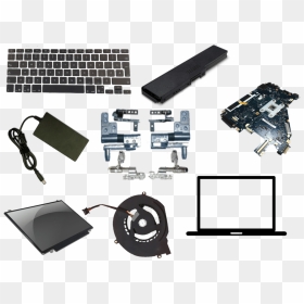 Laptop Spare Parts Png, Transparent Png - computer parts png