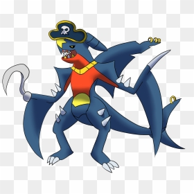 Fictional Character Cartoon Vertebrate Mythical Creature - Pokemon Garchomp Memes, HD Png Download - garchomp png