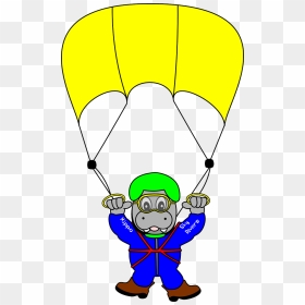 Transparent Diver Png - Cartoon Sky Diver, Png Download - diver png