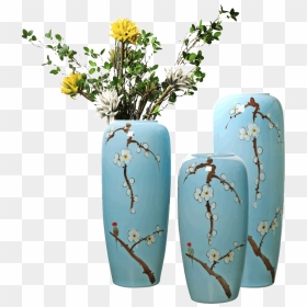 Vase, HD Png Download - modern flower vase png